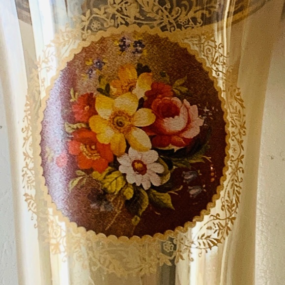 Vintage 24k Gold Trim Rare Gordial Glasses Italy Of 6 - Picture 7 of 16